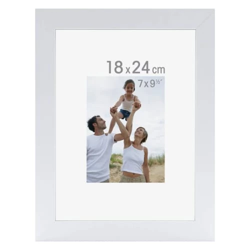 Ceanothe Cadres Et Albums Photos Cadre Photo Blanc 18x24 Cm Bois Reconstitué 1 Ceanothe Cadres Et Albums Photos Cadre Photo Blanc 18x24 Cm Bois Reconstitué