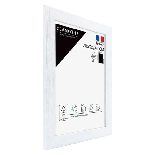 Ceanothe Cadres Et Albums Photos Cadre Photo Blanc 20x30 Cm Bois Reconstitué 5 Ceanothe Cadres Et Albums Photos Cadre Photo Blanc 20x30 Cm Bois Reconstitué – Image 5