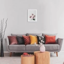 Ceanothe Cadres Et Albums Photos Cadre Photo Blanc 20x30 Cm Bois Reconstitué -Décoration de porte Soldes cadre photo blanc 20x30 cm bois reconstitue 3