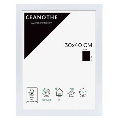 Ceanothe Cadres Et Albums Photos Cadre Photo Blanc 30x40 Cm Bois Reconstitué 1 Ceanothe Cadres Et Albums Photos Cadre Photo Blanc 30x40 Cm Bois Reconstitué