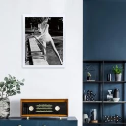 Ceanothe Cadres Et Albums Photos Cadre Photo Blanc 40x50 Cm Bois Reconstitué -Décoration de porte Soldes cadre photo blanc 40x50 cm bois reconstitue 3