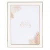 Maisons Du Monde Cadres Et Albums Photos Cadre Photo Blanc Et Doré 15x20