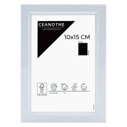 Ceanothe Cadres Et Albums Photos Cadre Photo Blanc Résine Plastique 10x15