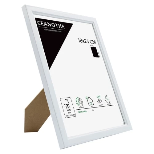 Ceanothe Cadres Et Albums Photos Cadre Photo Blanc Résine Plastique 18x24 5 Ceanothe Cadres Et Albums Photos Cadre Photo Blanc Résine Plastique 18x24 – Image 5