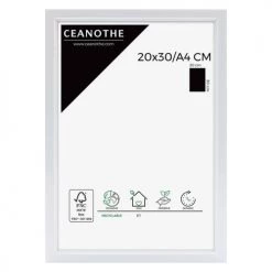 Ceanothe Cadres Et Albums Photos Cadre Photo Blanc Résine Plastique 20x30