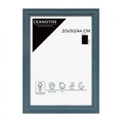Ceanothe Cadres Et Albums Photos Cadre Photo Bleu 20x30 Cm Bois Massif