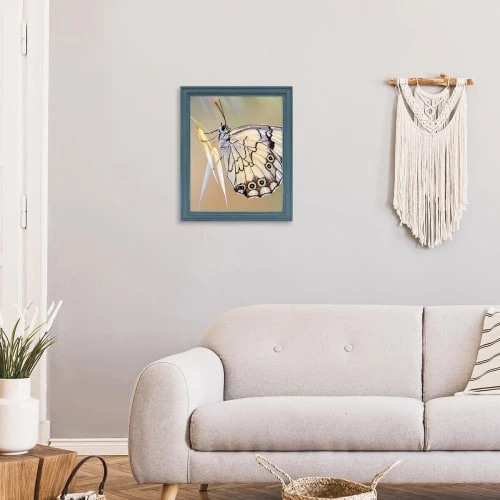 Ceanothe Cadres Et Albums Photos Cadre Photo Bleu 24x30 Cm Bois Massif 4 Ceanothe Cadres Et Albums Photos Cadre Photo Bleu 24x30 Cm Bois Massif – Image 4