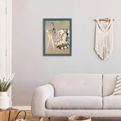 Ceanothe Cadres Et Albums Photos Cadre Photo Bleu 30x40 Cm Bois Massif -Décoration de porte Soldes cadre photo bleu 30x40 cm bois massif 3