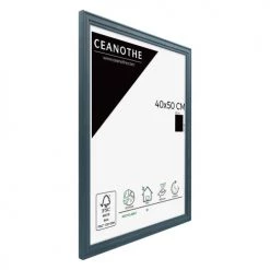 Ceanothe Cadres Et Albums Photos Cadre Photo Bleu 40x50 Cm Bois Massif -Décoration de porte Soldes cadre photo bleu 40x50 cm bois massif 4