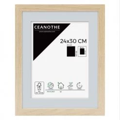 Ceanothe Cadres Et Albums Photos Cadre Photo Bois 24x30 Cm Bois Reconstitué