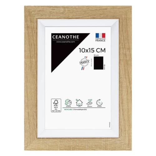 Ceanothe Cadres Et Albums Photos Cadre Photo Bois Blanc 10x15 Cm Résine Recyclée 1 Ceanothe Cadres Et Albums Photos Cadre Photo Bois Blanc 10x15 Cm Résine Recyclée