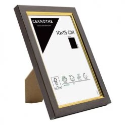 Ceanothe Cadres Et Albums Photos Cadre Photo Bois Doré Résine Plastique 10x15 -Décoration de porte Soldes cadre photo bois dore resine plastique 10x15 3