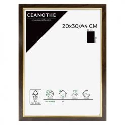 Ceanothe Cadres Et Albums Photos Cadre Photo Bois Doré Résine Plastique 20x30