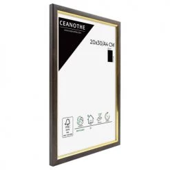 Ceanothe Cadres Et Albums Photos Cadre Photo Bois Doré Résine Plastique 20x30 -Décoration de porte Soldes cadre photo bois dore resine plastique 20x30 5