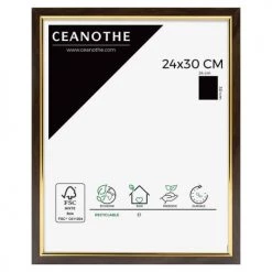 Ceanothe Cadres Et Albums Photos Cadre Photo Bois Doré Résine Plastique 24x30