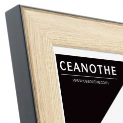 Ceanothe Cadres Et Albums Photos Cadre Photo Bois Noir 10x15 Cm Résine Recyclée -Décoration de porte Soldes cadre photo bois noir 10x15 cm resine recyclee 2