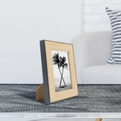 Ceanothe Cadres Et Albums Photos Cadre Photo Bois Noir 10x15 Cm Résine Recyclée -Décoration de porte Soldes cadre photo bois noir 10x15 cm resine recyclee 3