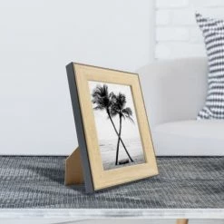 Ceanothe Cadres Et Albums Photos Cadre Photo Bois Noir 13x18 Cm Résine Recyclée -Décoration de porte Soldes cadre photo bois noir 13x18 cm resine recyclee 3