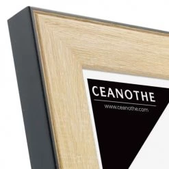 Ceanothe Cadres Et Albums Photos Cadre Photo Bois Noir 13x18 Cm Résine Recyclée -Décoration de porte Soldes cadre photo bois noir 13x18 cm resine recyclee 5