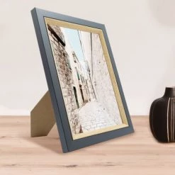 Ceanothe Cadres Et Albums Photos Cadre Photo Bois Noir 18x24 Cm Résine Recyclée -Décoration de porte Soldes cadre photo bois noir 18x24 cm resine recyclee 5