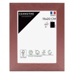 Ceanothe Cadres Et Albums Photos Cadre Photo Bois Reconstitué Terracotta 15x20 Cm