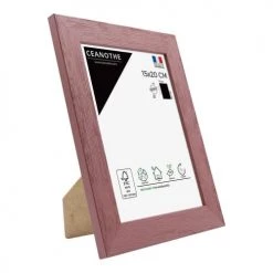 Ceanothe Cadres Et Albums Photos Cadre Photo Bois Reconstitué Terracotta 15x20 Cm -Décoration de porte Soldes cadre photo bois reconstitue terracotta 15x20 cm 4