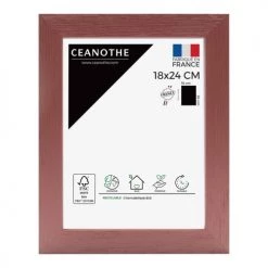 Ceanothe Cadres Et Albums Photos Cadre Photo Bois Reconstitué Terracotta 18x24 Cm