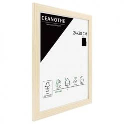 Ceanothe Cadres Et Albums Photos Cadre Photo Brut 24x30 Cm Bois Reconstitué -Décoration de porte Soldes cadre photo brut 24x30 cm bois reconstitue 10