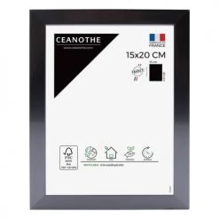 Ceanothe Cadres Et Albums Photos Cadre Photo Carbone 15x20 Cm Résine Recyclée