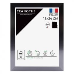 Ceanothe Cadres Et Albums Photos Cadre Photo Carbone 18x24 Cm Résine Recyclée