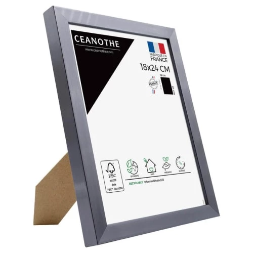 Ceanothe Cadres Et Albums Photos Cadre Photo Carbone 18x24 Cm Résine Recyclée 5 Ceanothe Cadres Et Albums Photos Cadre Photo Carbone 18x24 Cm Résine Recyclée – Image 5