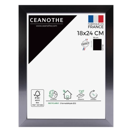 Ceanothe Cadres Et Albums Photos Cadre Photo Carbone 18x24 Cm Résine Recyclée 1 Ceanothe Cadres Et Albums Photos Cadre Photo Carbone 18x24 Cm Résine Recyclée