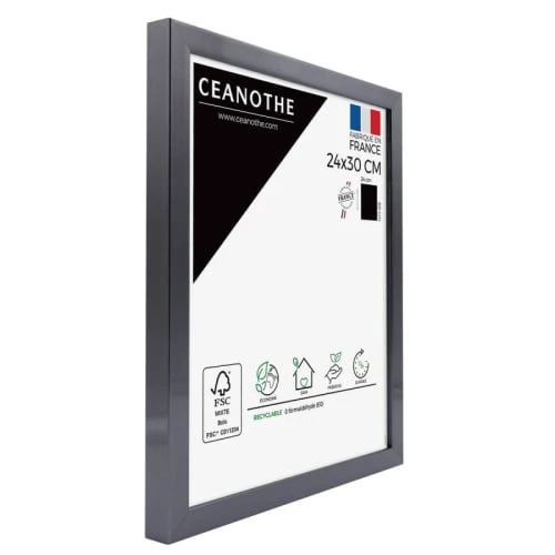 Ceanothe Cadres Et Albums Photos Cadre Photo Carbone 24x30 Cm Résine Recyclée 5 Ceanothe Cadres Et Albums Photos Cadre Photo Carbone 24x30 Cm Résine Recyclée – Image 5