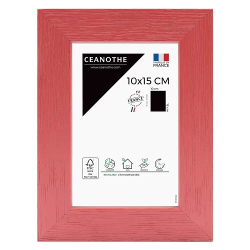 Ceanothe Cadres Et Albums Photos Cadre Photo Cerise 10x15 Cm Bois Reconstitué 5 Ceanothe Cadres Et Albums Photos Cadre Photo Cerise 10x15 Cm Bois Reconstitué – Image 5