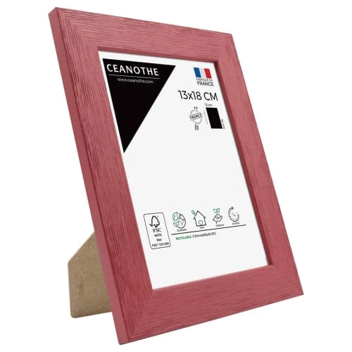 Ceanothe Cadres Et Albums Photos Cadre Photo Cerise 13x18 Cm Bois Reconstitué 5 Ceanothe Cadres Et Albums Photos Cadre Photo Cerise 13x18 Cm Bois Reconstitué – Image 5