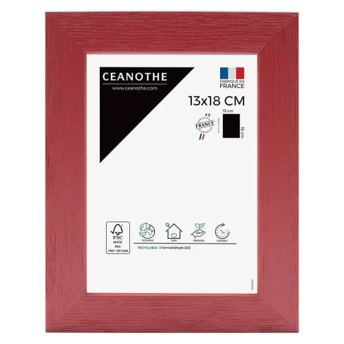 Ceanothe Cadres Et Albums Photos Cadre Photo Cerise 13x18 Cm Bois Reconstitué 1 Ceanothe Cadres Et Albums Photos Cadre Photo Cerise 13x18 Cm Bois Reconstitué