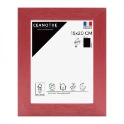 Ceanothe Cadres Et Albums Photos Cadre Photo Cerise 15x20 Cm Bois Reconstitué