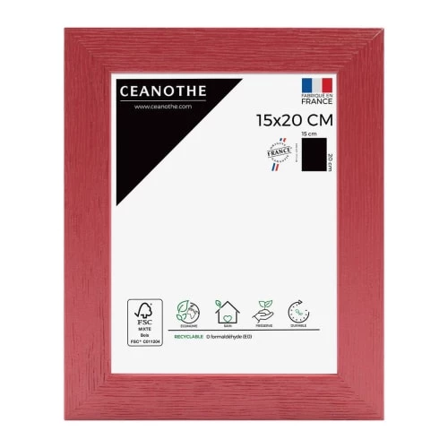 Ceanothe Cadres Et Albums Photos Cadre Photo Cerise 15x20 Cm Bois Reconstitué 1 Ceanothe Cadres Et Albums Photos Cadre Photo Cerise 15x20 Cm Bois Reconstitué