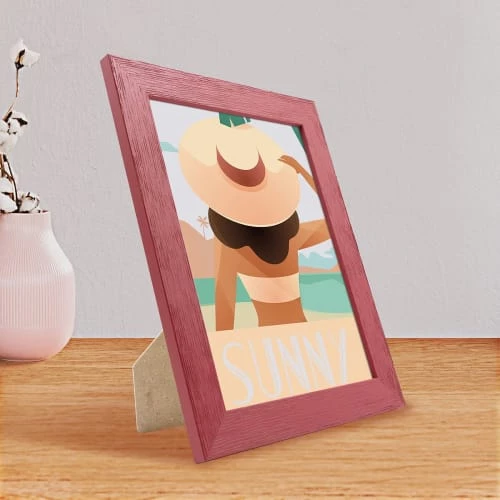 Ceanothe Cadres Et Albums Photos Cadre Photo Cerise 18x24 Cm Bois Reconstitué 4 Ceanothe Cadres Et Albums Photos Cadre Photo Cerise 18x24 Cm Bois Reconstitué – Image 4