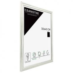 Ceanothe Cadres Et Albums Photos Cadre Photo Classique Argent 30x40 Cm -Décoration de porte Soldes cadre photo classique argent 30x40 cm 4