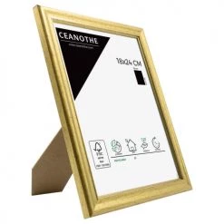 Ceanothe Cadres Et Albums Photos Cadre Photo Classique Doré 18x24 Cm -Décoration de porte Soldes cadre photo classique dore 18x24 cm 4