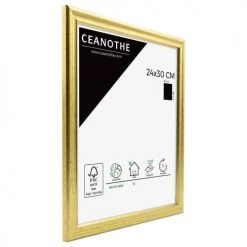 Ceanothe Cadres Et Albums Photos Cadre Photo Classique Doré 24x30 Cm -Décoration de porte Soldes cadre photo classique dore 24x30 cm 1