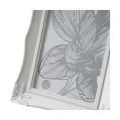 Wadiga Cadres Et Albums Photos Cadre Photo Classique En Polypropylène Blanc - 18x2x23cm -Décoration de porte Soldes cadre photo classique en polypropylene blanc 18x2x23cm 2