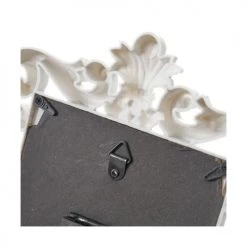 Wadiga Cadres Et Albums Photos Cadre Photo Classique En Polypropylène Blanc Et Doré - 17.5x1.8x24.5cm -Décoration de porte Soldes cadre photo classique en polypropylene blanc et dore 17 5x1 8x24 5cm 3