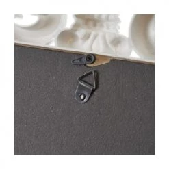 Wadiga Cadres Et Albums Photos Cadre Photo Classique En Polypropylène Blanc Et Doré - 31.5x2x38cm -Décoration de porte Soldes cadre photo classique en polypropylene blanc et dore 31 5x2x38cm 3