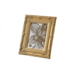 Wadiga Cadres Et Albums Photos Cadre Photo Classique En Polypropylène Doré - 21.4x2x26.5cm