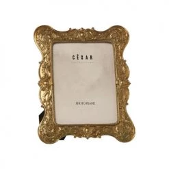 Wadiga Cadres Et Albums Photos Cadre Photo Classique Rectangulaire En Résine Doré 10x15cm