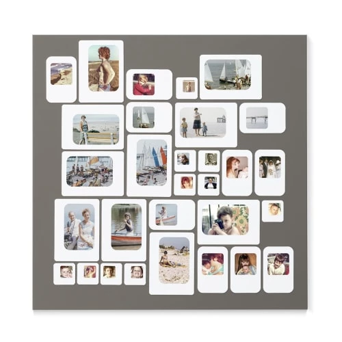 Presse Citron Cadres Et Albums Photos Cadre Photo Design Pêle Mêle Gris 69x69cm 2 Presse Citron Cadres Et Albums Photos Cadre Photo Design Pêle Mêle Gris 69x69cm – Image 2