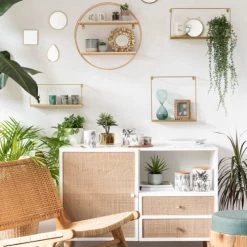 Maisons Du Monde Cadres Et Albums Photos Cadre Photo Doré 10x10 -Décoration de porte Soldes cadre photo dore 10x10 1000 10 36 182896 9