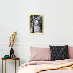 Ceanothe Cadres Et Albums Photos Cadre Photo Doré 20x30/A4 Cm Résine Recyclée -Décoration de porte Soldes cadre photo dore 20x30 a4 cm resine recyclee 3